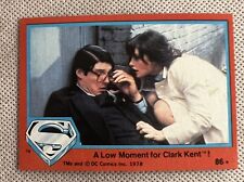 1978 Topps Trading Card SUPERMAN THE MOVIE  A Low Moment for Clark Kent #86 picture