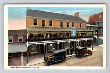 Chester PA-Pennsylvania, Washington House, Antique, Vintage Souvenir Postcard picture