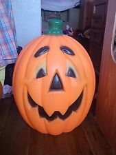 Vtg 24in Jack O Lantern Blow Mold Made In USA By General Foam. No Dents Or Holes picture