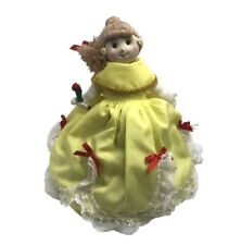 VTG Beauty & The Beast Belle Plush Doll Reversible Topsy Turvy Almas Creations picture