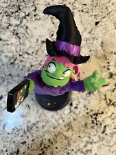Gemmy Halloween Animated Grave Ravers Witch Selfie with original tags picture