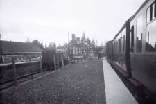 PHOTO BR British Railways Station Scene - MINSTERLEY 1948 picture