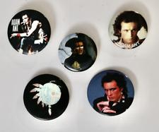 ADAM ANT set of 5 vintage badge pins  Adam and the Ants picture