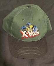 X-MEN WOLVERINE VINTAGE STRAPBACK CAP HAT 1998 MARVEL picture