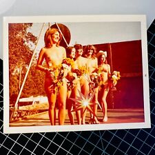 Vintage 1970's Girlie PIN UP Photo ~ Beauty Pageant Line~ 1976 Miss Nude USA #49 picture