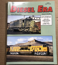 Diesel Era Magazine 2010 January February Central RR Co of New Jersey EMD SD35s picture