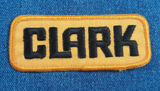 NOS Vintage Embroidered CLARK Gas & Oil Patch - RETRO picture
