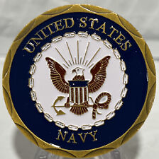 * US Navy Challenge Coin, Shellback US Navy Colors New Challenge Collectible picture