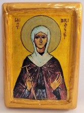 Saint Brigid Brighid Brid Bridget of Ireland Catholic & Eastern Orthodox Icon picture