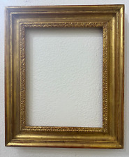 antique real gold leaf picture frame 13 x 16 3/4 closed corner handmade Vintage picture