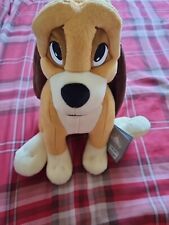 DISNEY STORE THE FOX AND THE HOUND COPPER DOG PLUSH SOFT TOY NEW WITH TAGS 13” picture