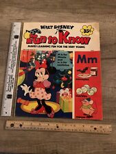 Vintage 1972/73 WALT DISNEY FUN TO KNOW Magazines Issues 13 Very Good Condition picture