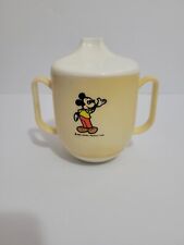 VTG Mickey Mouse Baby Training Sippy Cup Walt Disney picture