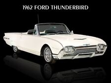 1962 Ford Thunderbird Convertible NEW Metal Sign: Large Size &  picture
