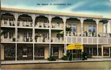 1940'S LINEN. THE BISHOP HOTEL. ST PETERSBURG, FL. POSTCARD SC15 picture
