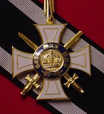 PRUSSIA / GERMAN EMPIRE WWI MEDAL ORDER OF THE CROWN W/SWORDS COMMANDER’S CROSS picture