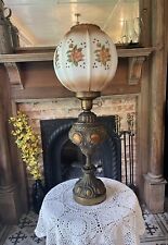 Ornate 27” GONE WITH THE WIND PARLOR/HURRICANE BANQUET LAMP (GWTW)~Electric picture