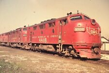 Duplicate Train Slide Gulf Mobile Ohio #880B  1970  #2 picture