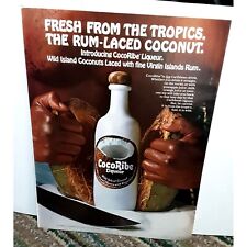 1978 CocoRibe Liqueur Rum Laced Coconut Ad Vintage Print Ad 70s Original picture