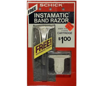 NEW VINTAGE SEALED Old Schick Instamatic Adjustable Band Razor with Blades picture