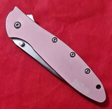 Rare, Discontinued Pink Kershaw Leek Knife picture