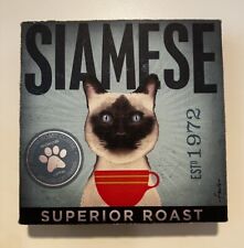 Cats Rule Siamese Superior Roast Cat Kitty  Stephen Fowler Decorative Wall Art picture