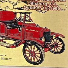 1999 Dillsburg Farmers Fair Car Show 1918 Ford LaFrance Firefighting Truck Plate picture