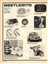 1966 VOLKSWAGEN KITS & ACCESSORIES ~ ORIGINAL  4-PAGE ARTICLE / AD picture