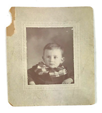 Small Cabinet Photo Boy Child Infant CDV 2.5 x 2.75  cp1 picture