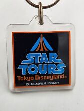 Vintage Rare Tokyo Disneyland Star Tours Star Wars Disney Keychain picture