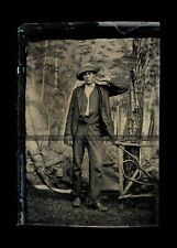 Intriguing Antique Tintype Photo Resembles Outlaw Gunfighter John Wesley Hardin picture