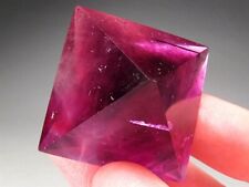 Polished Fluorite Octahedron Cave-in-Rock Illinois picture