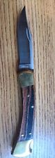 Vintage Buck 110C USA Folding Lockback Pocket Knife In Very Nice Condition.  picture