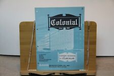 Colonial Manufacturing Co Roseland NJ Custom Screens brochure 8pg circ 1967 picture