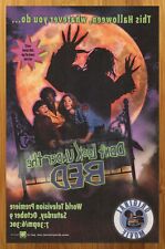 1999 Don't Look Under the Bed Print Ad/Poster Disney Channel Halloween Movie Art picture