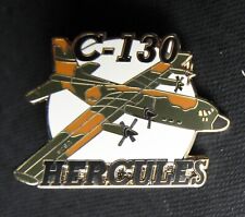 HERCULES C-130 CARGO AIRCRAFT LAPEL PIN BADGE 1.7 INCHES picture