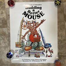 Building A Better Mouse Library of Congress Animation Exhibition Poster 1979 picture
