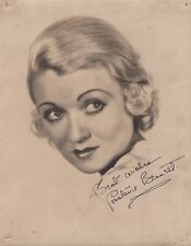 Constance Bennett (1930s) 🎬⭐ Original Signed Autograph Vintage Photo K 293 picture