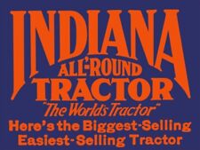 1919 Style Indiana Tractor NEW METAL SIGN: The World's Tractor picture