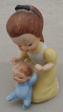 VTG GEORGE GOOD  PORCELAIN MOTHER WITH  BABY  picture