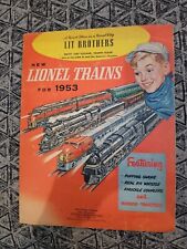 Lionel Trains 1953 picture