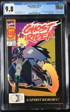 GHOST RIDER V2 #1 1990 MARVEL CGC 9.8 1ST APP DANNY KETCH DEATHWATCH WHITE PAGES picture