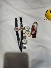 Lot Of VINTAGE WALT DISNEY Micky Mouse Watches And Disney Watches picture