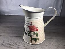 Teleflora Gift Metal Flower Vase Pitcher Decorative picture
