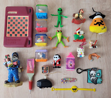 Junk Drawer Lot Vintage & Now Toys Collectibles Snoopy Hello Kitty Fisher Price picture
