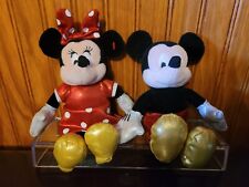 Rare Ty Sparkle  Mouse and Mini Mouse Plush Dolls Iridescent Sparkle Clothing picture