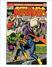Defenders #32 Comic Book 1976 VF- Origin Nighthawk 1st App Ruby picture