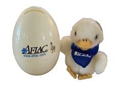 AFLAC Plush Baby Duck Key Chain Plastic Money Bank Egg Advertising Promo Item picture