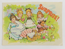 Surprise The Ginghams A Golden Picture Postcard 1977 Unposted Rare Vintage picture