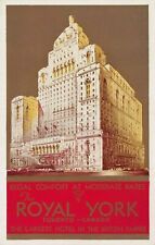 Royal York Hotel, Toronto, Ontario, Canada, Early Postcard, Unused picture